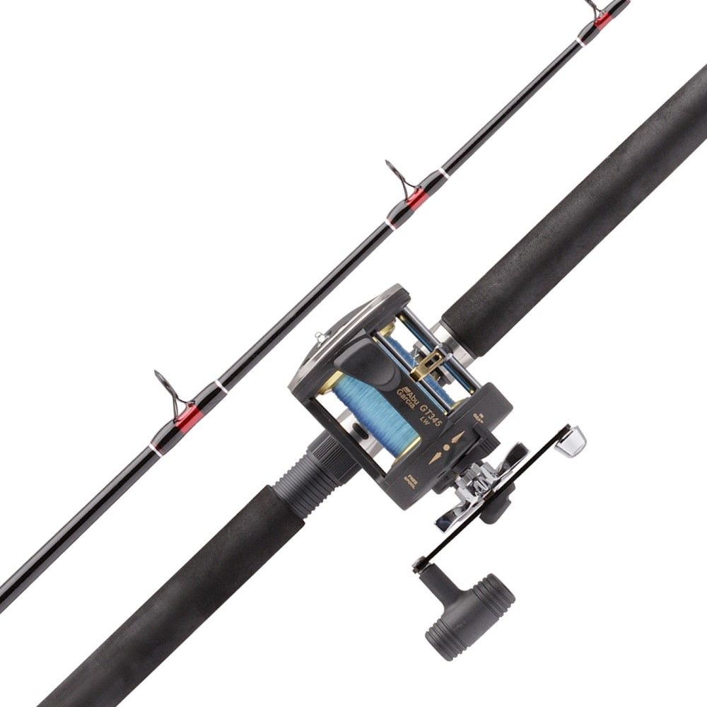 Abu Garcia MT602SWH Boat Rod With 15/40lb Reel Combo