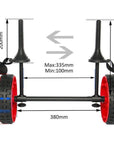 Kayak Adjustable H Trolley