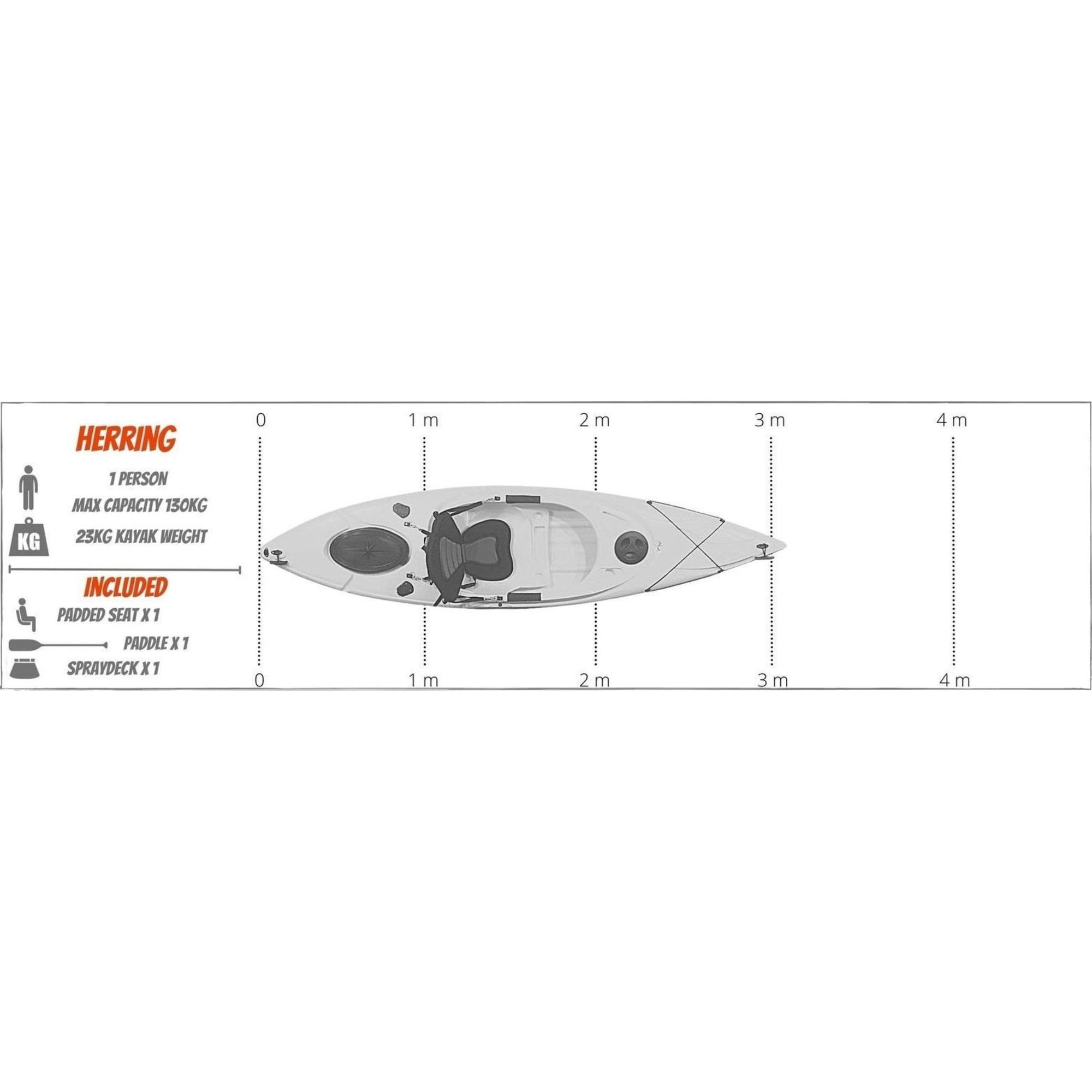 Herring Single Sit Inside Kayak