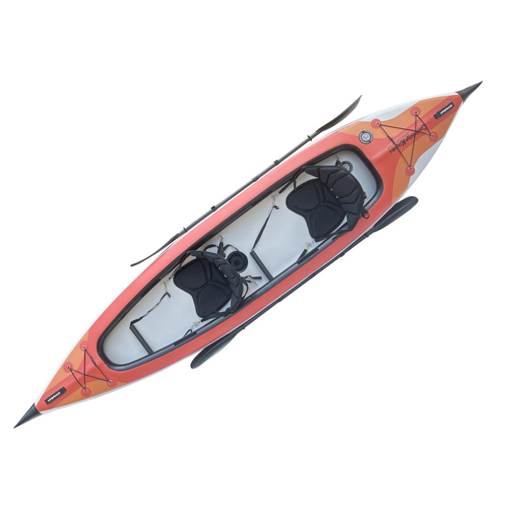Voyagair 2 Premium Double Inflatable Kayak – Durable, Lightweight Touring Kayak