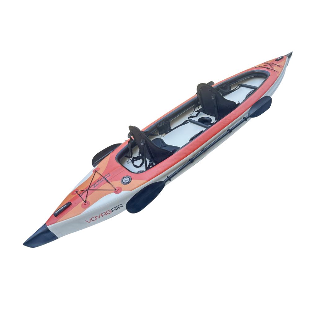 Voyagair 2 Premium Double Inflatable Kayak – Durable, Lightweight Touring Kayak