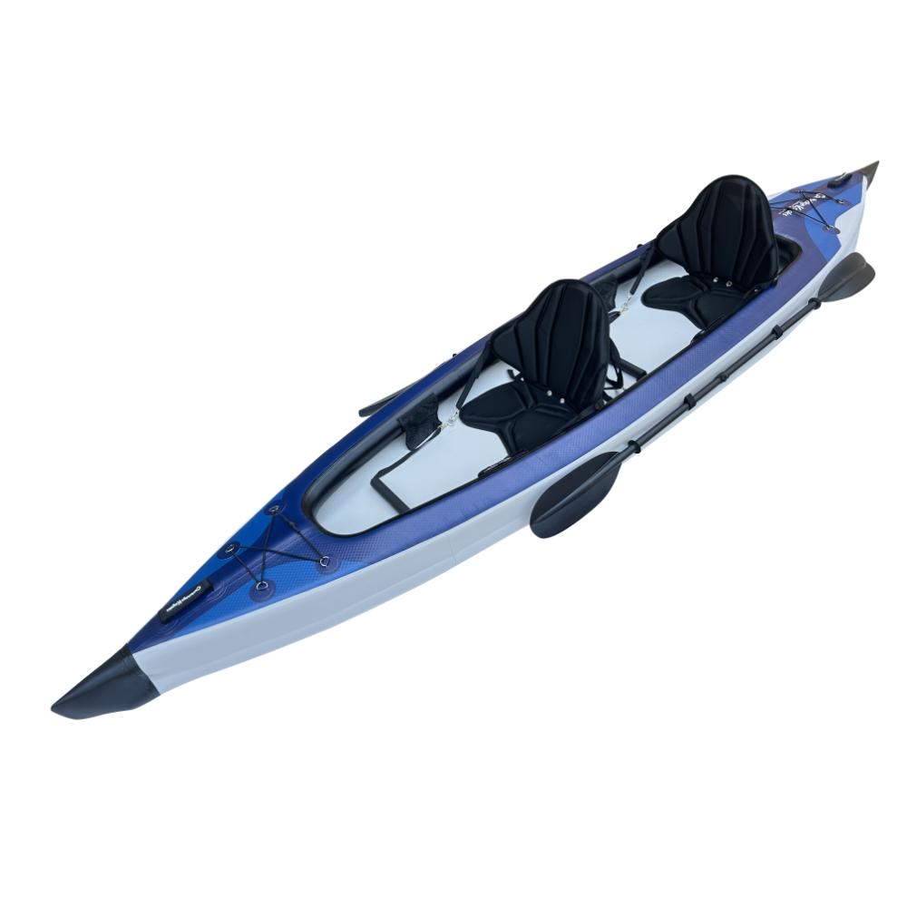 Voyagair 2 Premium Double Inflatable Kayak – Durable, Lightweight Touring Kayak