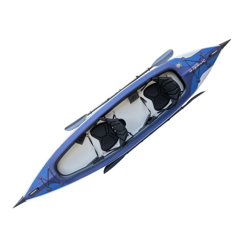 Voyagair 2 Premium Double Inflatable Kayak – Durable, Lightweight Touring Kayak