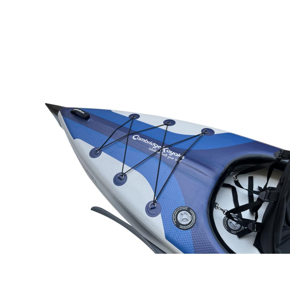 Voyagair 1 Premium Single Inflatable Kayak – Durable, Lightweight Touring Kayak