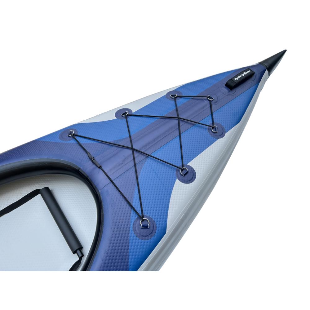 Voyagair 1 Premium Single Inflatable Kayak – Durable, Lightweight Touring Kayak