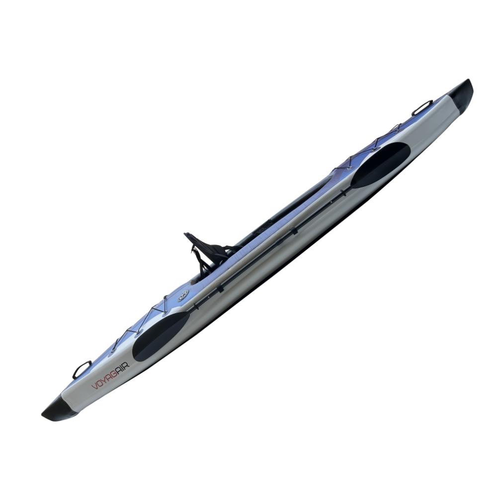 Voyagair 1 Premium Single Inflatable Kayak – Durable, Lightweight Touring Kayak