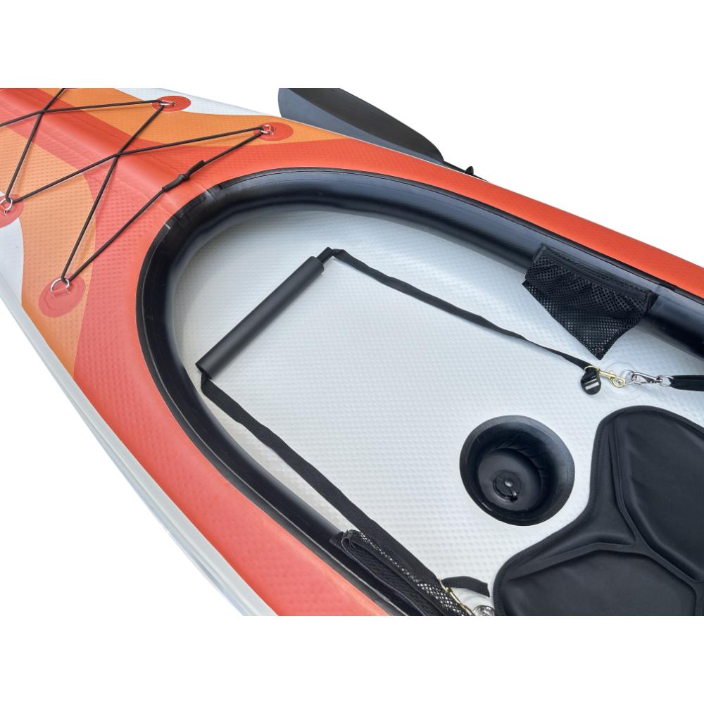 Voyagair 1 Premium Single Inflatable Kayak – Durable, Lightweight Touring Kayak