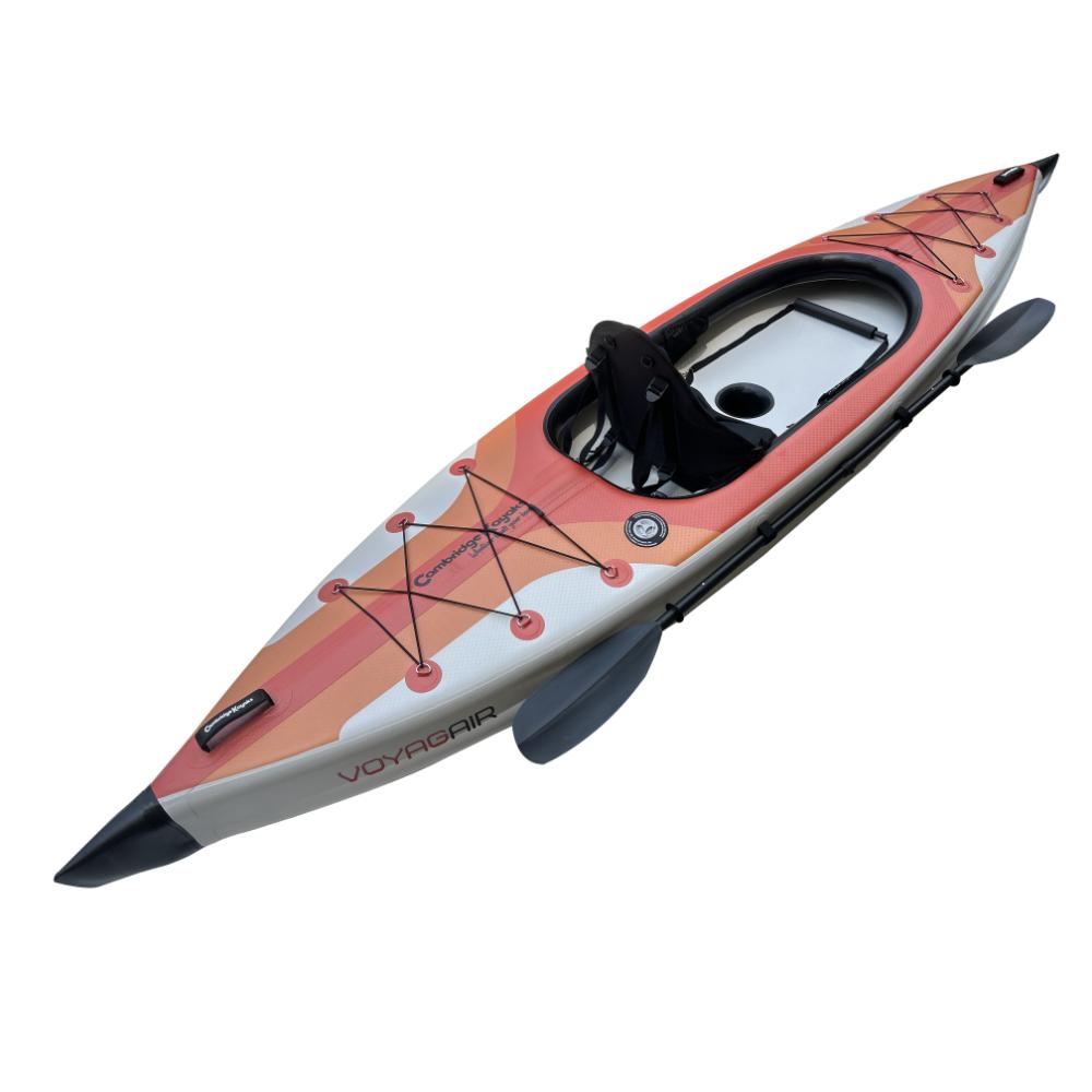 Voyagair 1 Premium Single Inflatable Kayak – Durable, Lightweight Touring Kayak