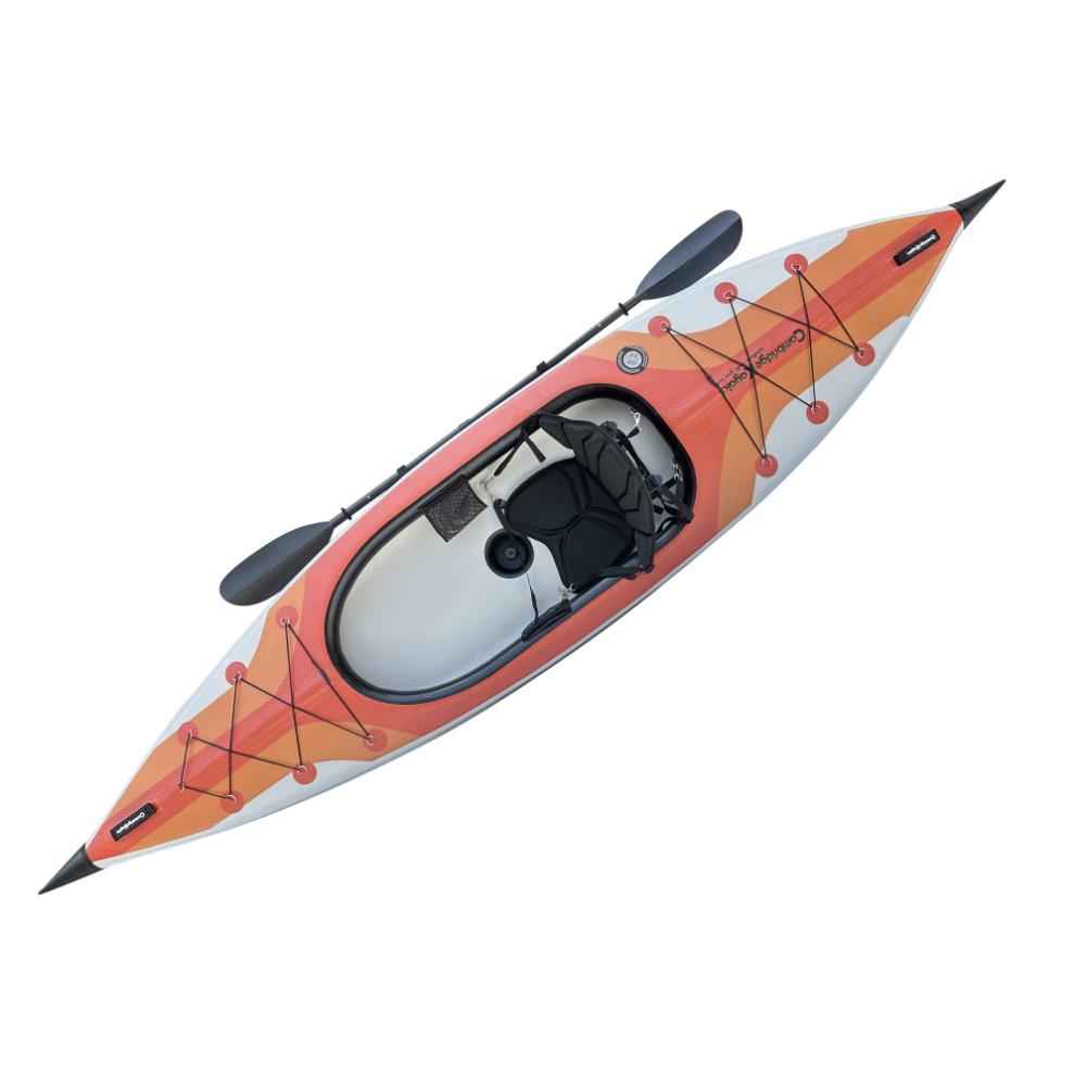 Voyagair 1 Premium Single Inflatable Kayak – Durable, Lightweight Touring Kayak
