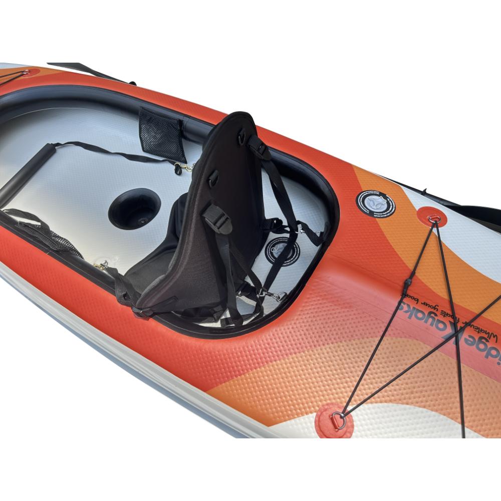 Voyagair 1 Premium Single Inflatable Kayak – Durable, Lightweight Touring Kayak