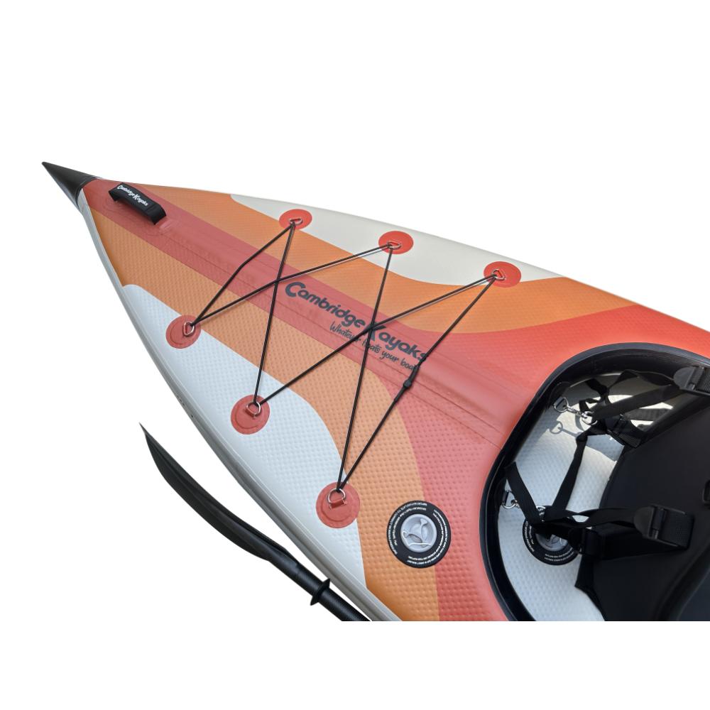 Voyagair 1 Premium Single Inflatable Kayak – Durable, Lightweight Touring Kayak