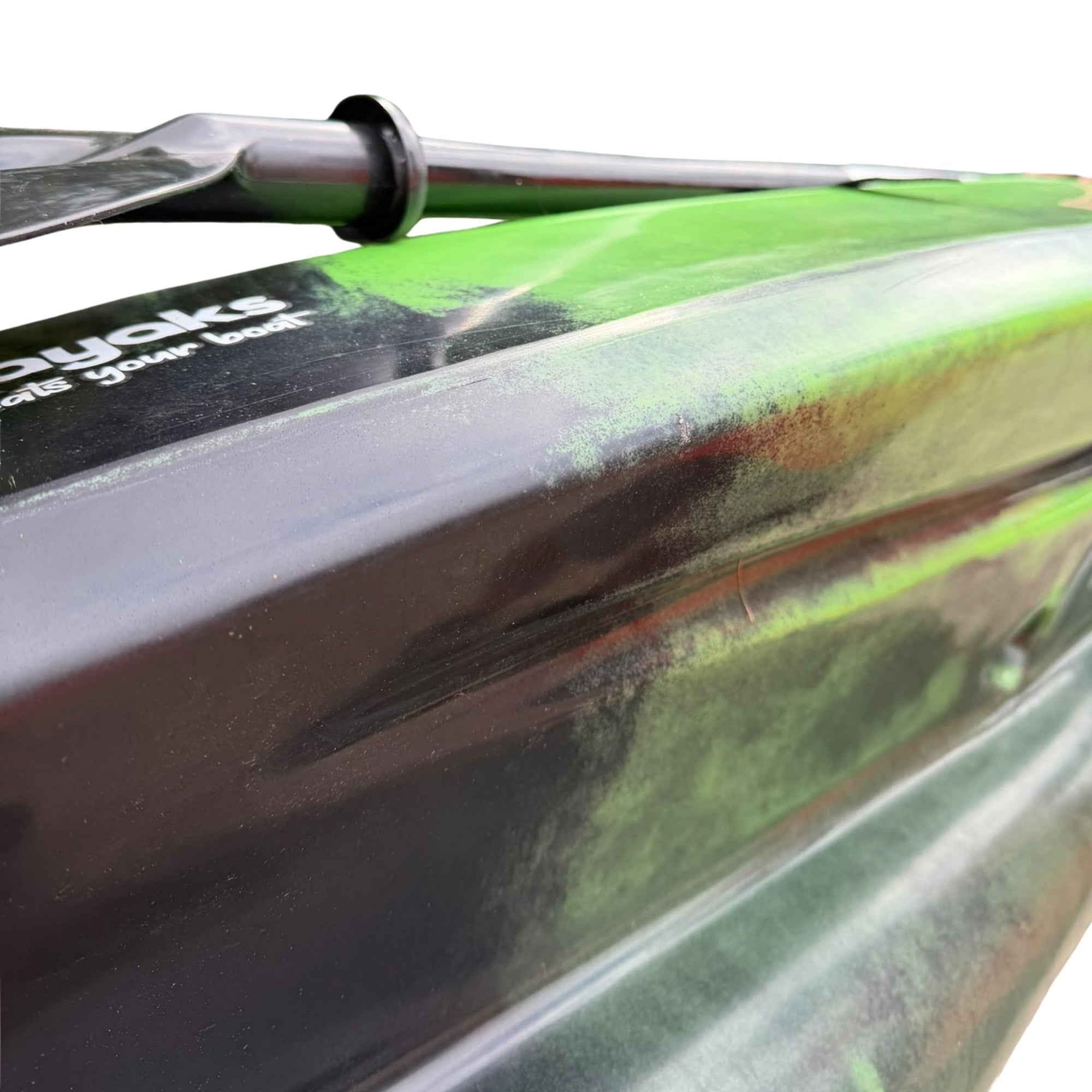 Clearance Zone 0031 Black / Green fade Neptune Single Sit On Top Kayak