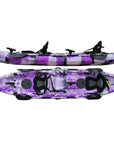 Sunfish Double Sit On Top Leisure Fishing Kayak 2 plus 1