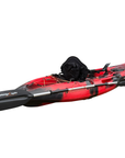 Clearance Zone 0012 Red/Black Camo Quest Single 1 plus 1 sit on top kayak