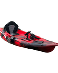 Clearance Zone 0012 Red/Black Camo Quest Single 1 plus 1 sit on top kayak