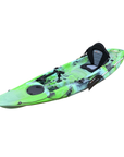Clearance Zone 0015 Green Camo Quest Single 1 plus 1 sit on top kayak