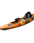 Clearance Zone 0016 Orange Camo Quest Single 1 plus 1 sit on top kayak