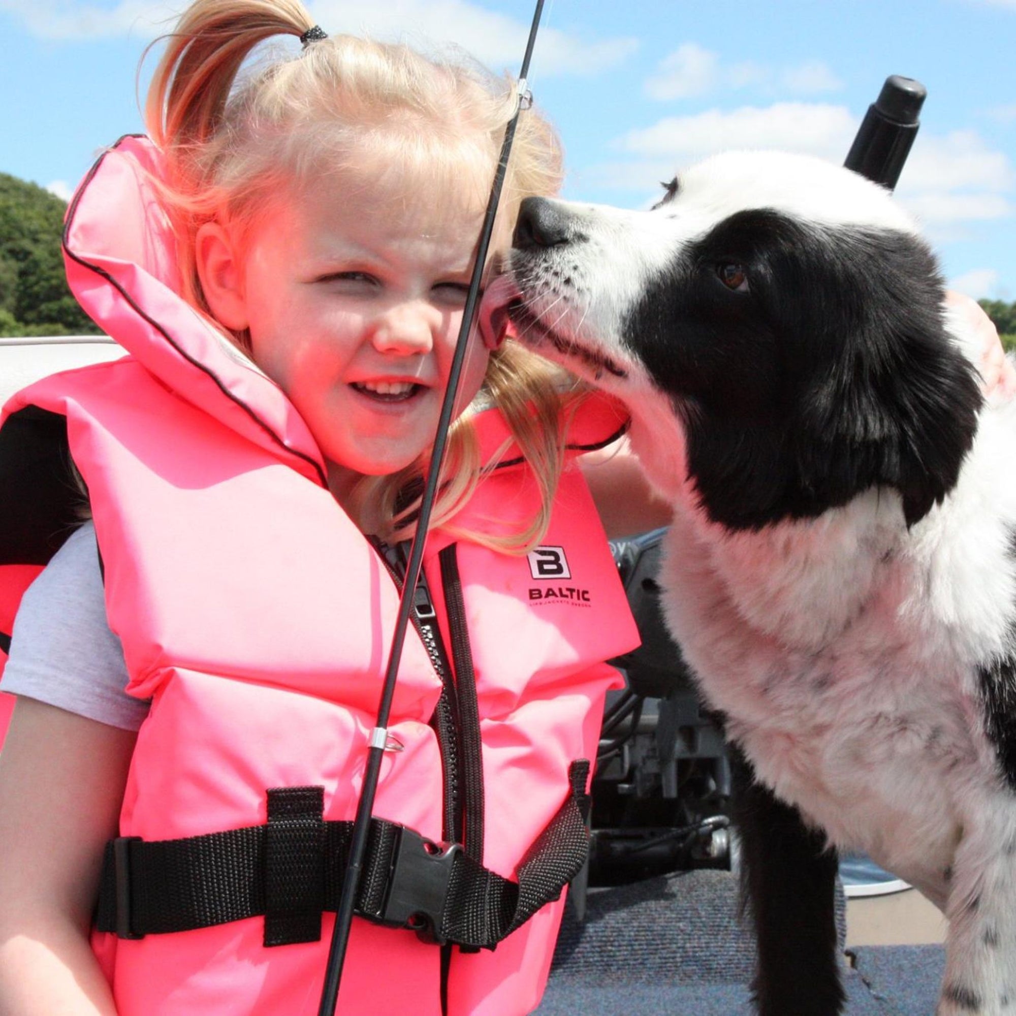 Baltic children’s life jacket 15-30kg junior flotation vest for boating and kayaking