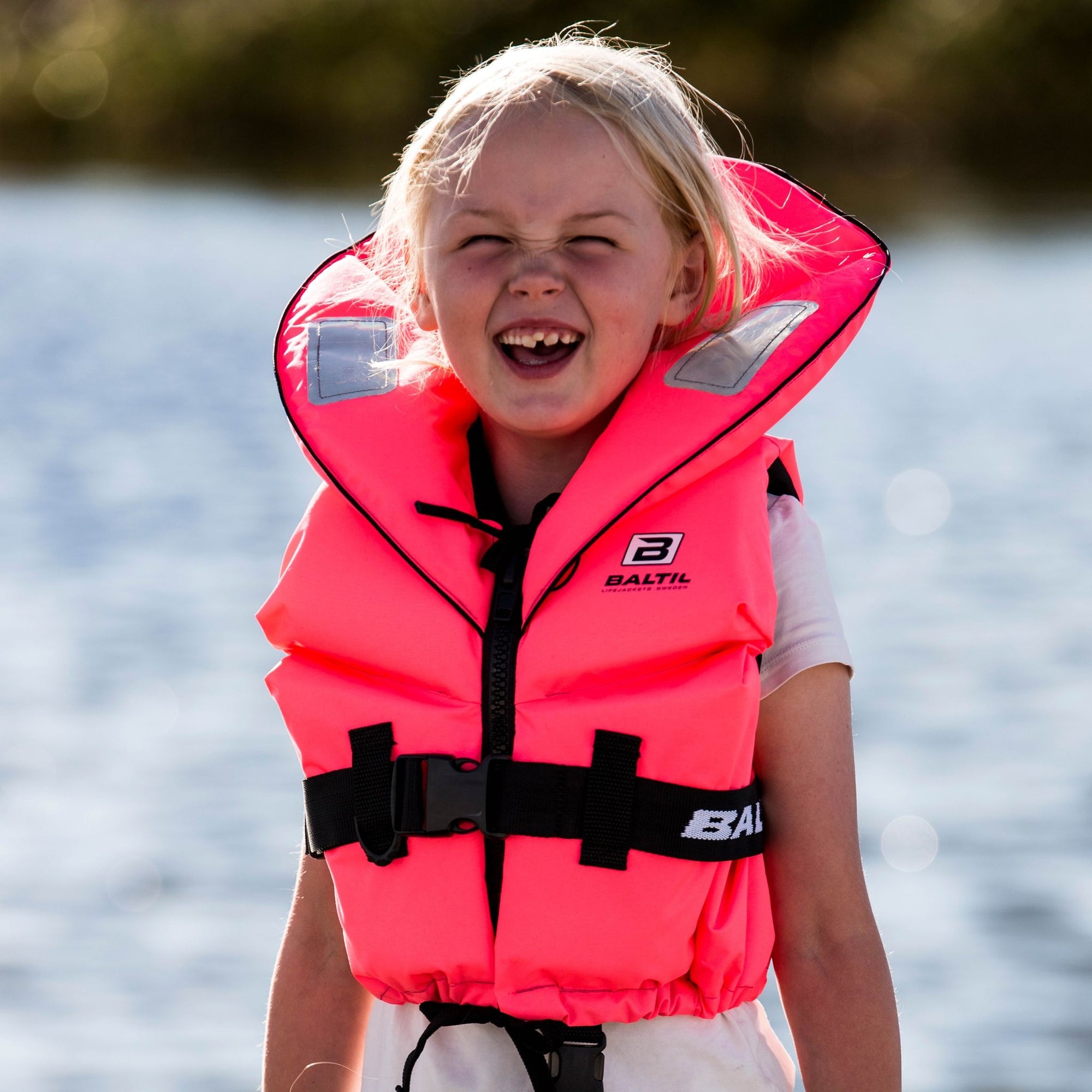 Baltic toddler life jacket secure crutch strap design for safe fit