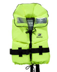 Baltic child flotation jacket yellow with reflective safety patches