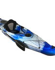 Clearance Zone 0039 Blue/White Camo Discontinued Herring Single Sit Inside Kayak