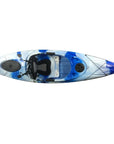 Clearance Zone 0039 Blue/White Camo Discontinued Herring Single Sit Inside Kayak
