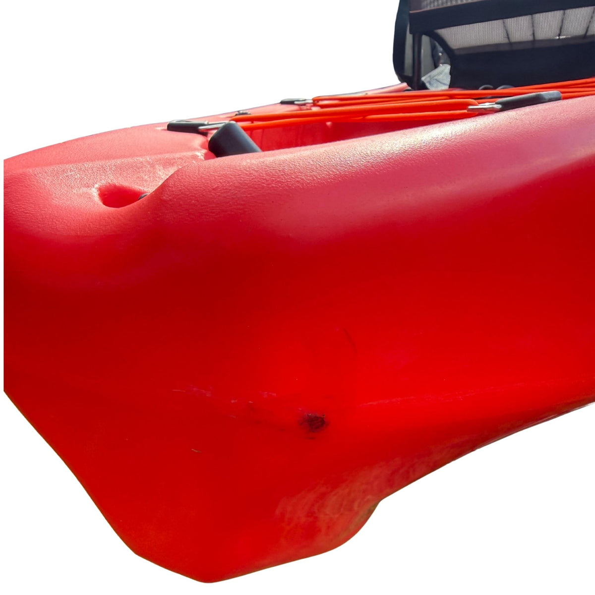 Clearance Zone 0037 Red Manta 9ft Fishing Kayak With Upgraded Aluminium Chair