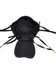 Overhead view of the Cambridge Kayaks Deluxe Kayak Seat showing backrest contouring and seat base padding for enhanced comfort.