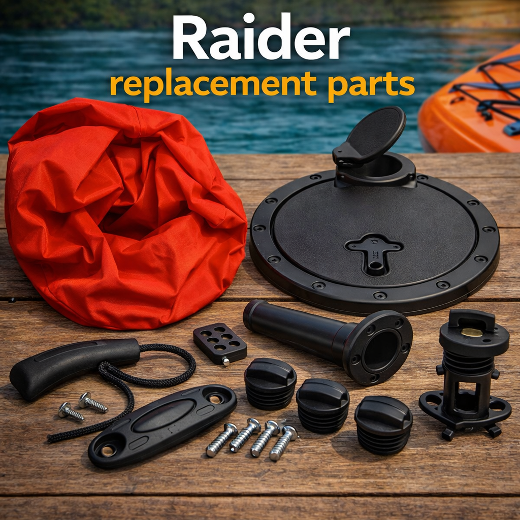 Replacement parts available for Cambridge Kayaks Raider fishing kayak