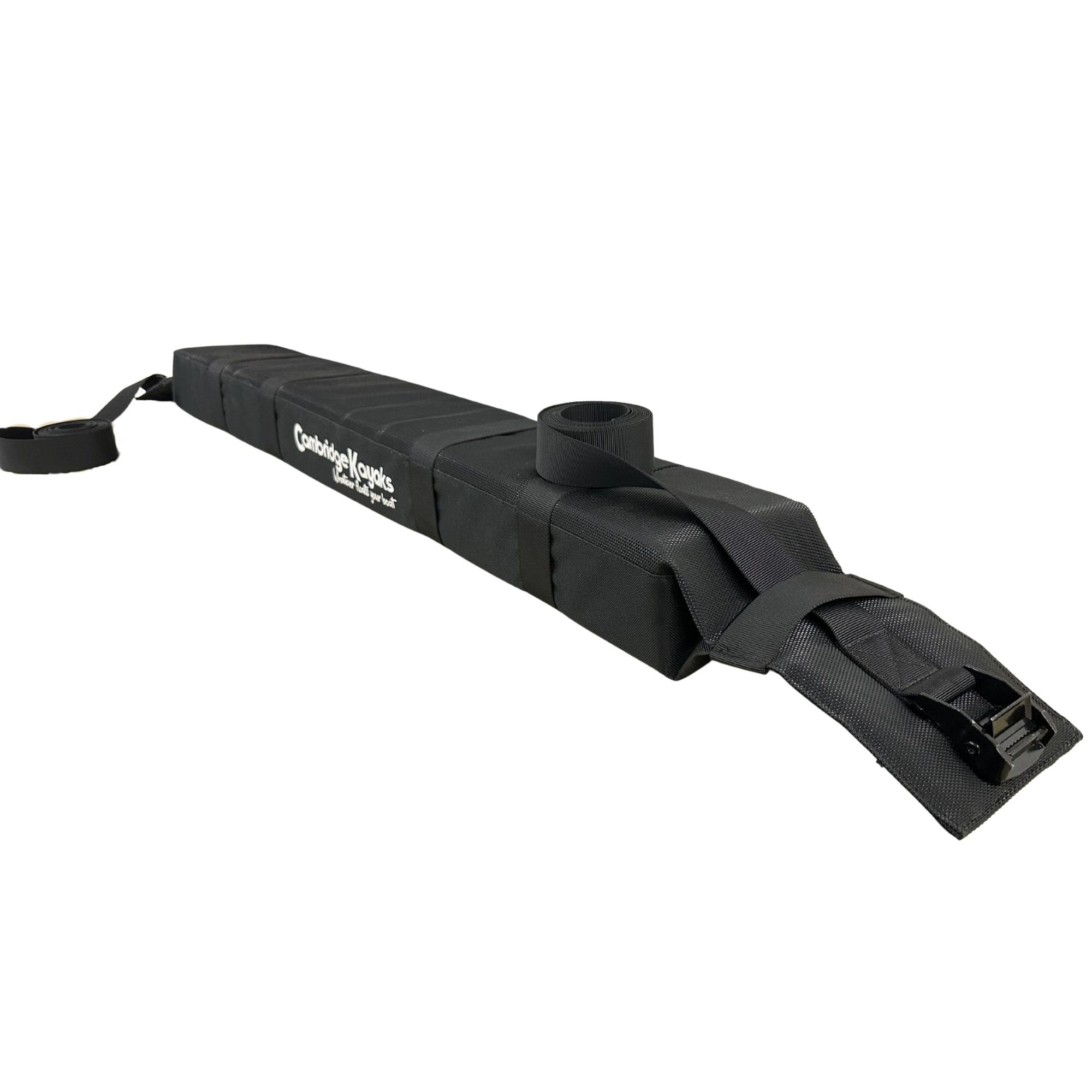 Single Cambridge Kayaks roof rack pad shown individually, displaying durable padding and adjustable strap loop.