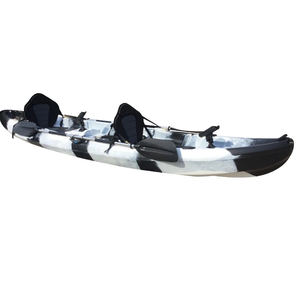 Sunfish Double Sit On Top Leisure Fishing Kayak 2 plus 1