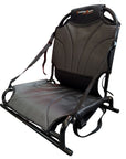 Kayak chair with adjustable straps for secure fit and stability while paddling