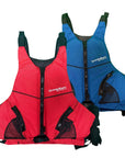 Cambridge Kayaks buoyancy aids in red and blue colour options