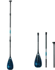 Clearance Zone 0021 Aquatone Advant Carbon Hybrid 3-Section Paddle TC-P200 SUP