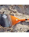 Clearance Zone 0022 Orange Aquatone Summit 3-piece Carbon Fibre SUP Paddle TC-P300