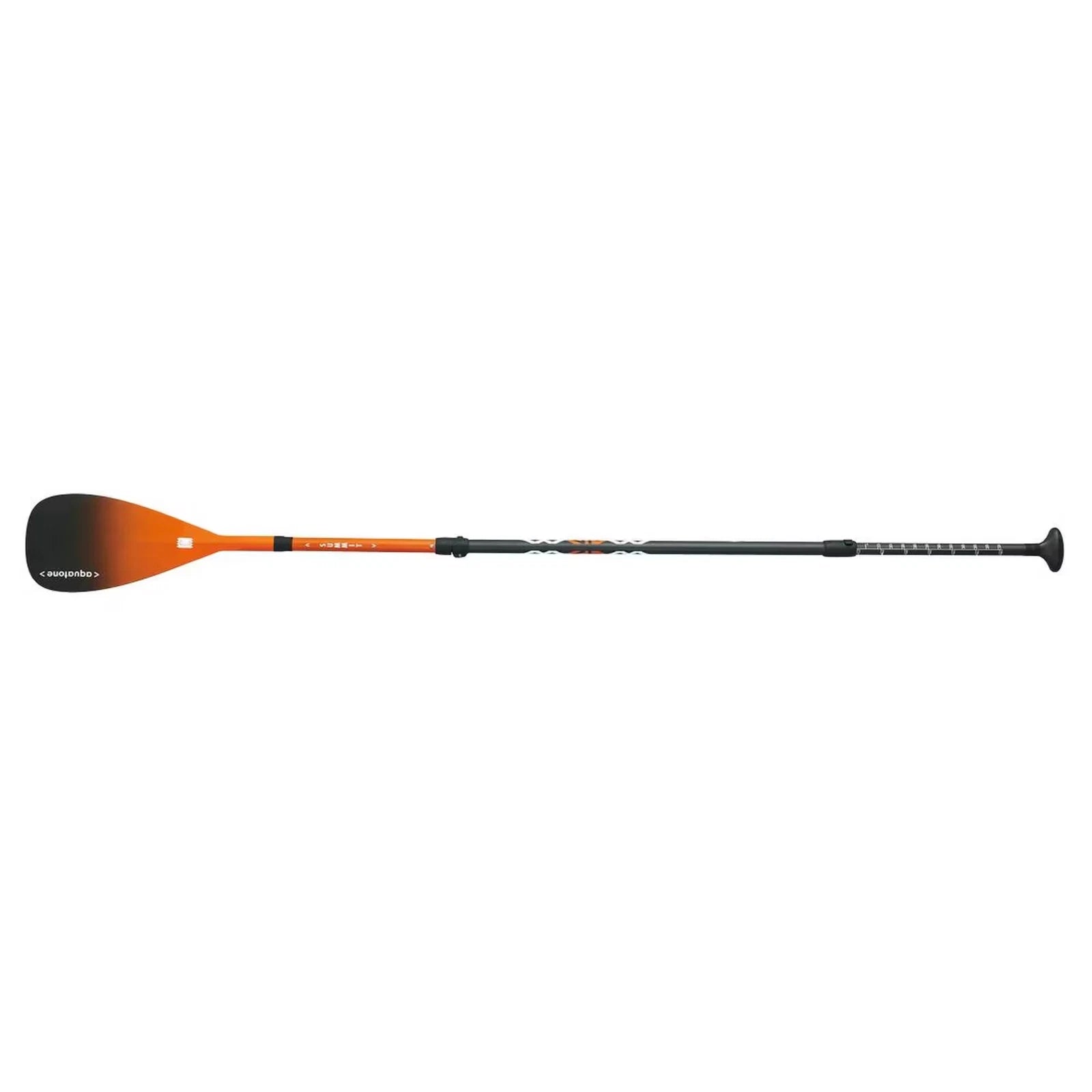 Clearance Zone 0022 Orange Aquatone Summit 3-piece Carbon Fibre SUP Paddle TC-P300