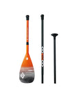 Clearance Zone 0022 Orange Aquatone Summit 3-piece Carbon Fibre SUP Paddle TC-P300