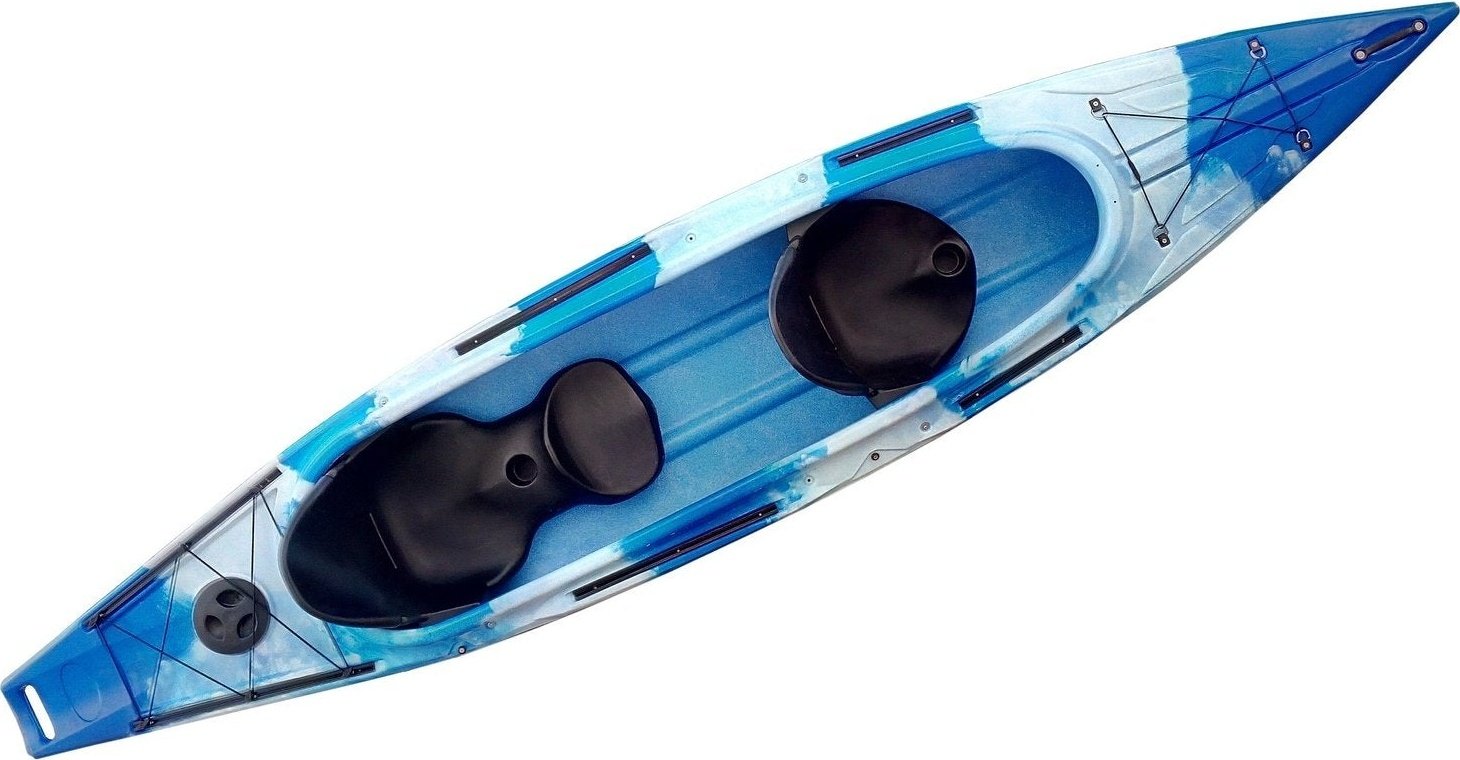 (Blue/White) Cambridge Kayaks Gemini Sit Inside Double Kayak