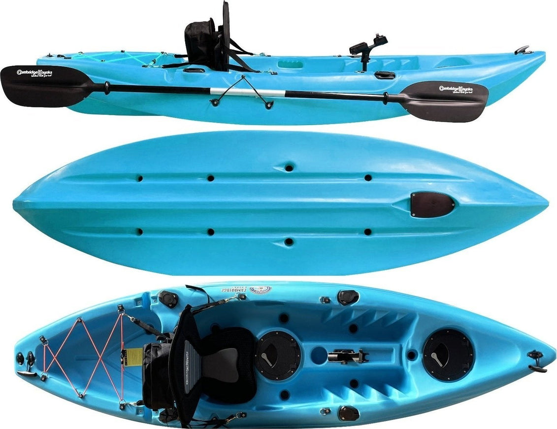 Cambridge Kayaks Single Sit On Top Kayak 280cm 9ft 2 For Leisure And Fishing