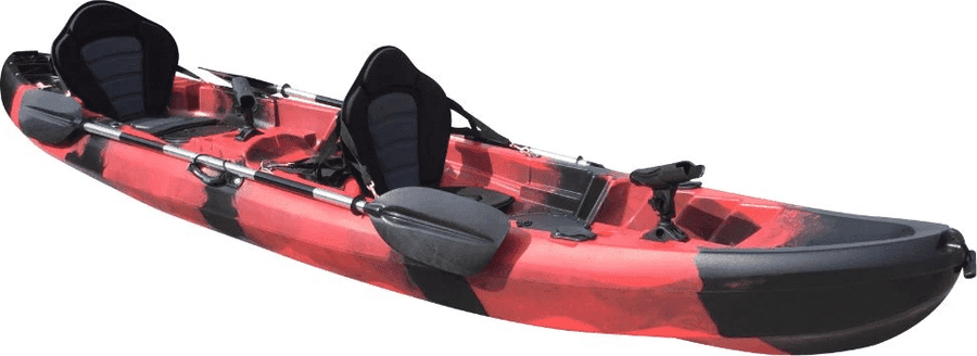 Sunfish Double Sit On Top Leisure Fishing Kayak 2 plus 1